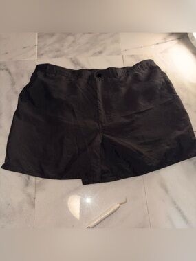 Merona Black Flat-Front Women’s Swim Shorts